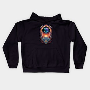 Celestial Model Kids Hoodie